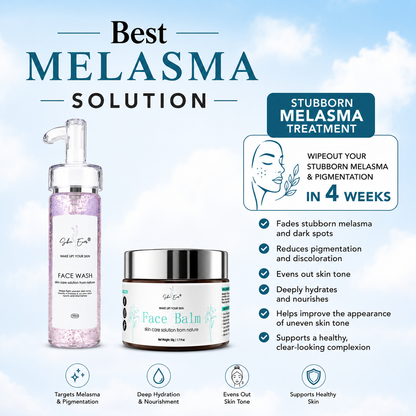 Pigmentation Bundle: Face Wash & Melasma Balm